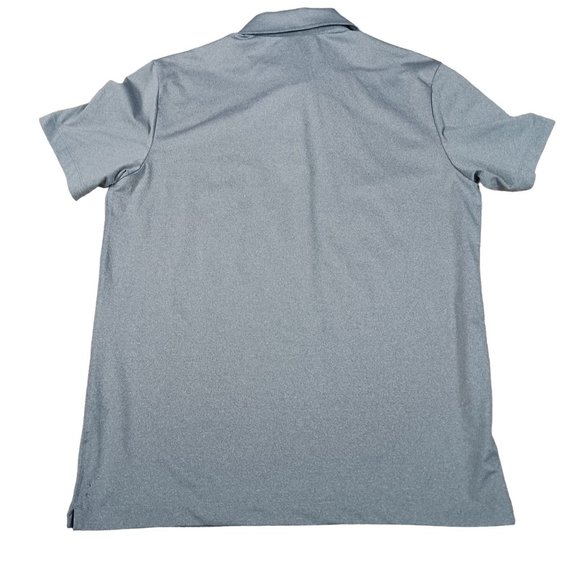 NIKE GOLF MENS GRAY/GREEN SPORT POLO SHIRT SIZE LARGE - Picture 2 of 8